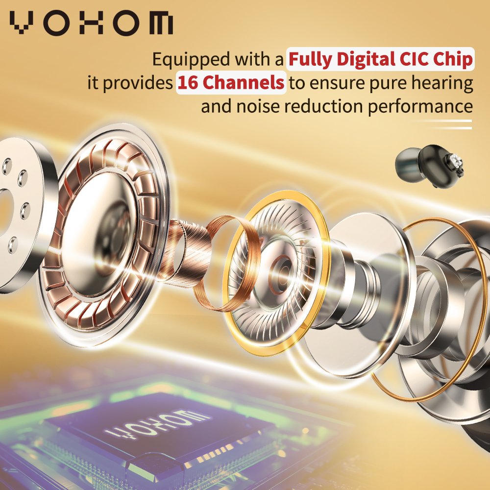 China's latest 16-channel Hearing Aids Audifono Digital Hearing protection Rechargeable Amplifier Hearing