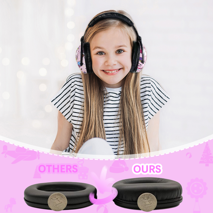 Kids Abs Hear Protection Earmuffs Children Ear Protection Noise Cancelling Children Earmuffs Children Ear Defenders