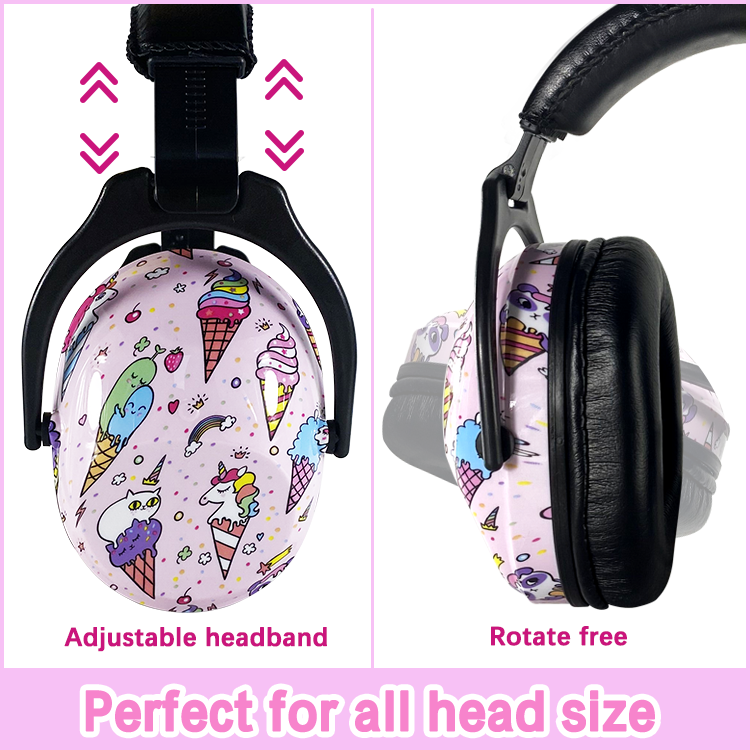 Kids Abs Hear Protection Earmuffs Children Ear Protection Noise Cancelling Children Earmuffs Children Ear Defenders