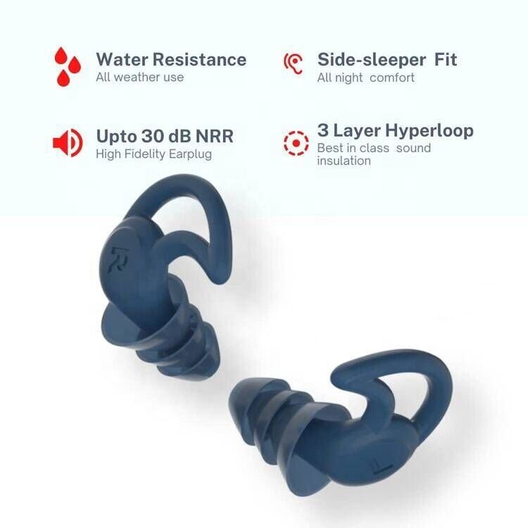 highest decibel hearing protection design Ear Plugs Noise Canceling for Sleep Concert Study Work Reading Cycling