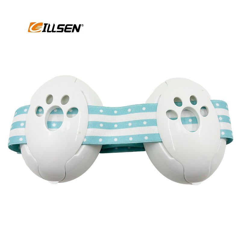 GS010 Newborn Babe Safety Hearing Protector Sound Proof Noise Canceling Ear Defender Baby Earmuffs Sleeping Ear Muffs for Kids
