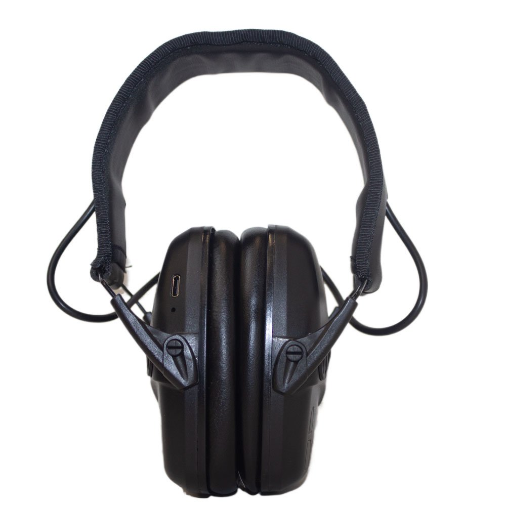 Customized Logo Ear Muffs Safety Hearing Protection Headset Noise Reduction Tactical Hunting Electronic Earmuff