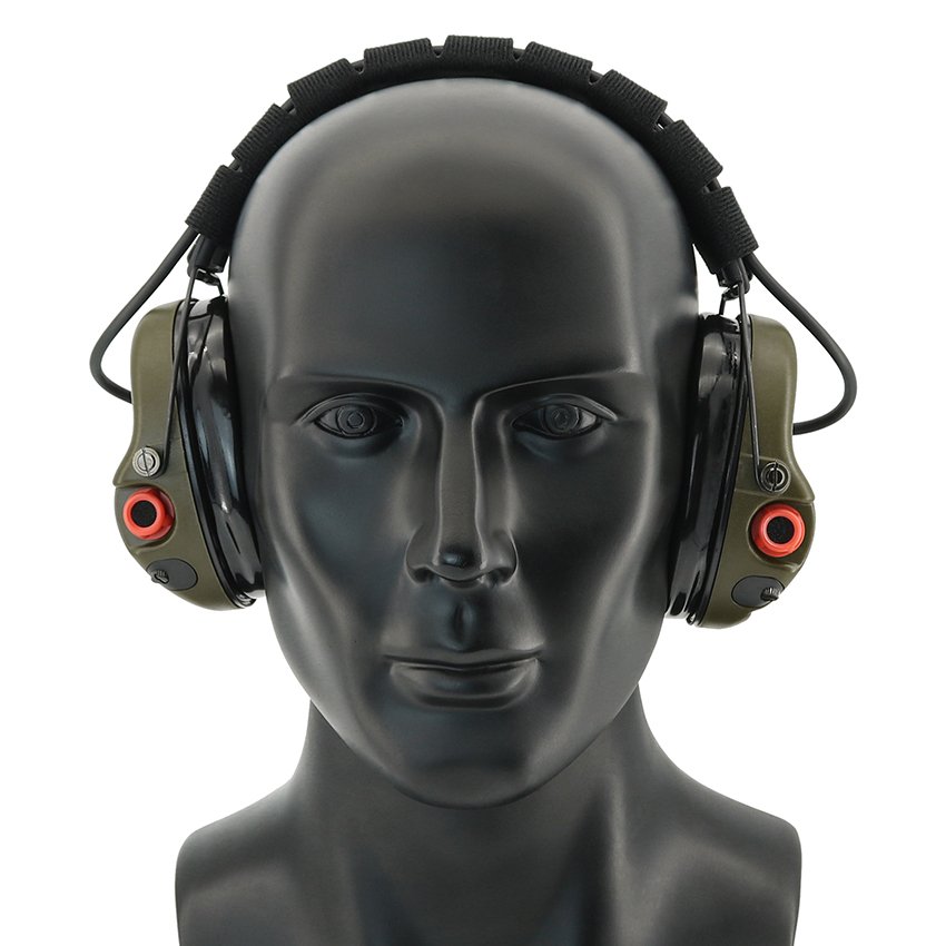 TS TAC-SKY Tactical Electronic Shooting Earmuffs with Sound AmplificationActive Noise Cancelling Earmuffs for Shooting Range
