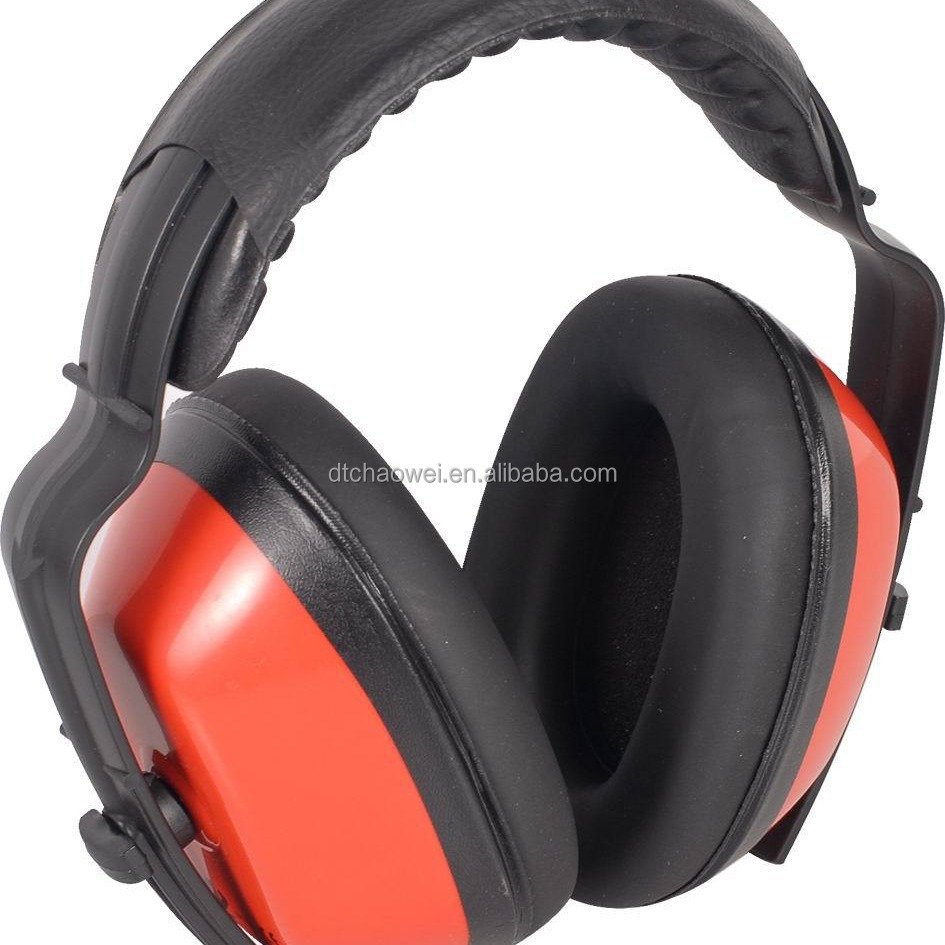 High Quality Yellow Color Headwear Anti Noise Reduction Hearing Protection Earmuffs for Industrial Working Using