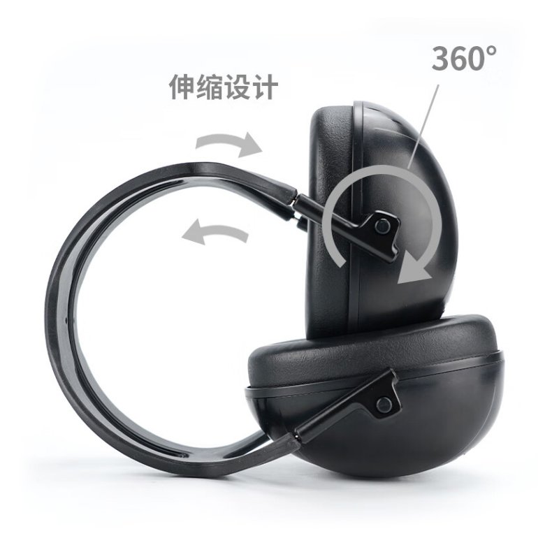 Competitive price Function Head mounted Safety Earmuffs for Construction Noise Isolation Earmuffs
