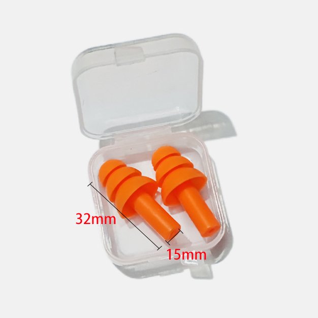 Soft Silicone Travel Noise Reduction Sound Insulation Ear Protection Anti Noise Snoring Sleeping Earplug