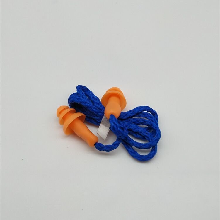 Soundproof Reusable silicone earplugs hearing protection waterproof swimming ear protection ear plugs