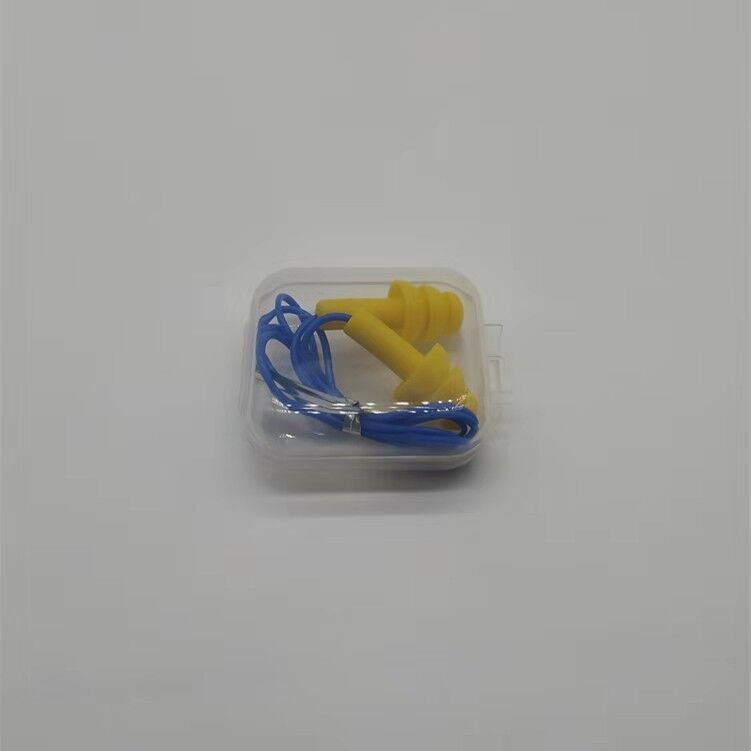 Soundproof Reusable silicone earplugs hearing protection waterproof swimming ear protection ear plugs