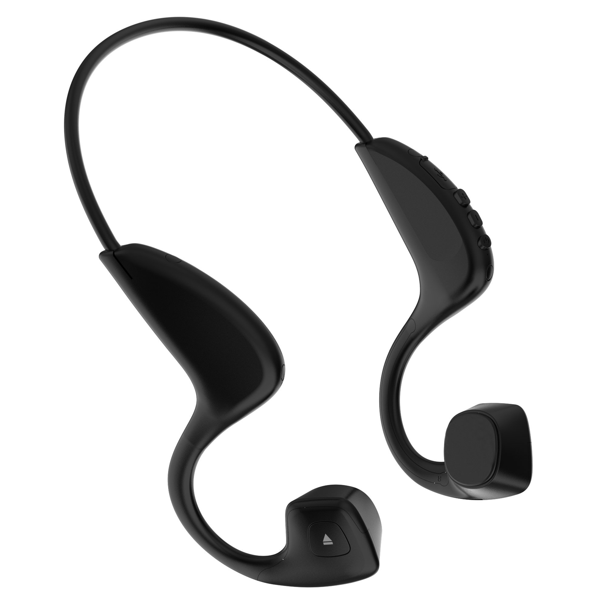 Bone conduction headphone wireless open ear sport headsets hearing impaired earphone for sports gym driving