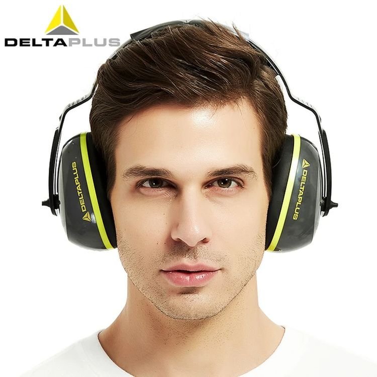 Made in China Construction Site Headset Safety Earplugs NRR 21db Noise Reduction Earmuffs