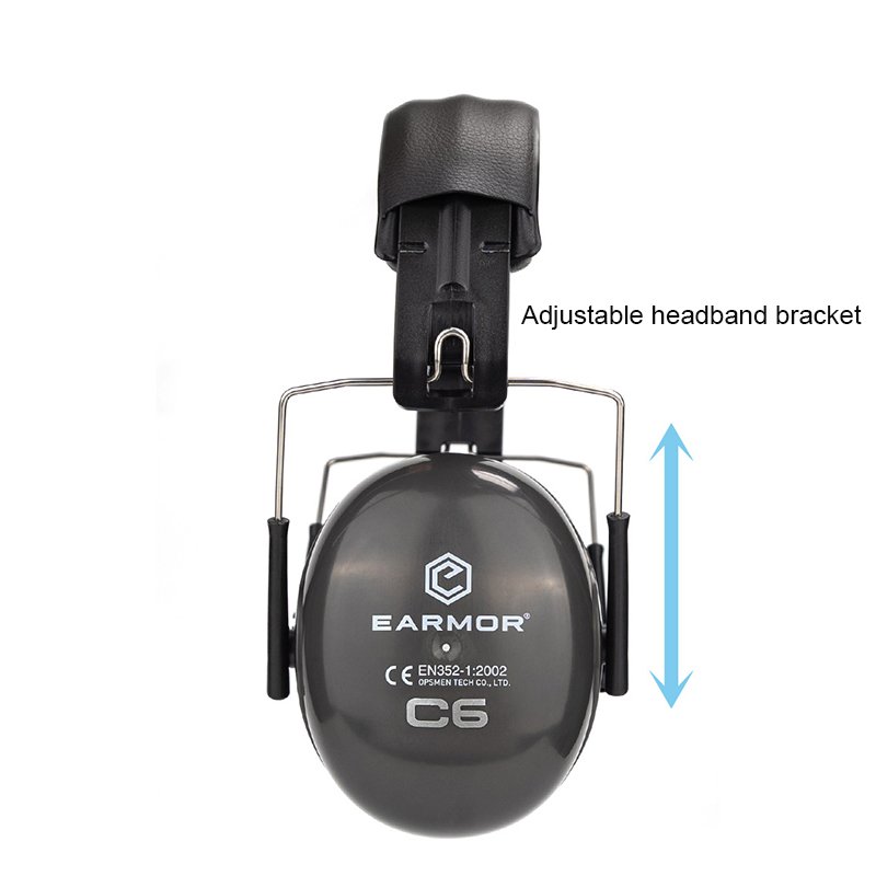 Industrial construction workshop foldable anti noise cancelling ear protector soundproof ear defender hearing protection earmuff
