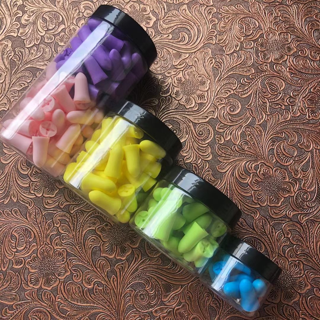 2022 Amazon Best Selling Product Sponge Earplugs Hearing Protector Travel Sleeping Earplugs