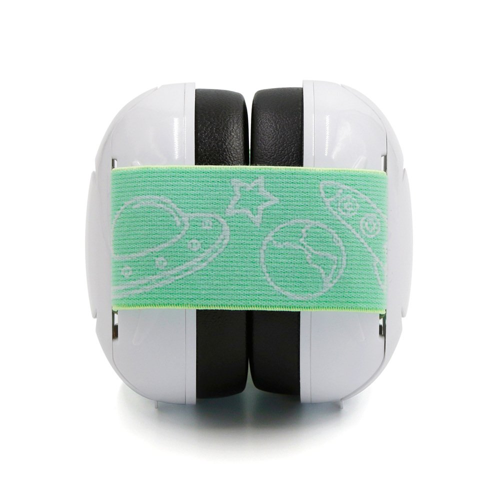 Baby Headphones Hearing Protection Ear Muffs for Infants 0-3 Years with Elastic Headband