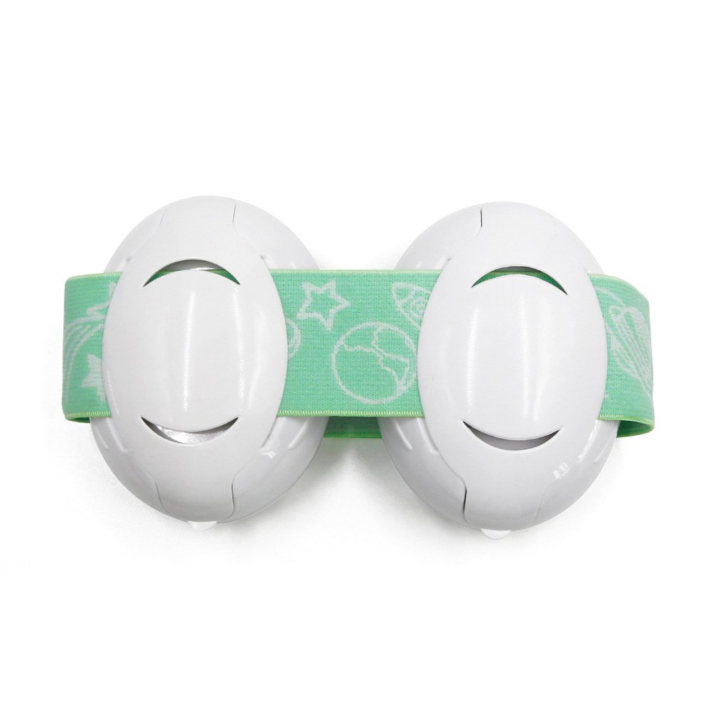 Baby Headphones Hearing Protection Ear Muffs for Infants 0-3 Years with Elastic Headband