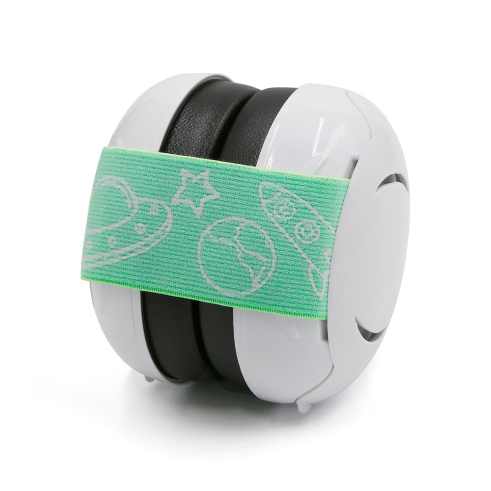 Baby Headphones Hearing Protection Ear Muffs for Infants 0-3 Years with Elastic Headband