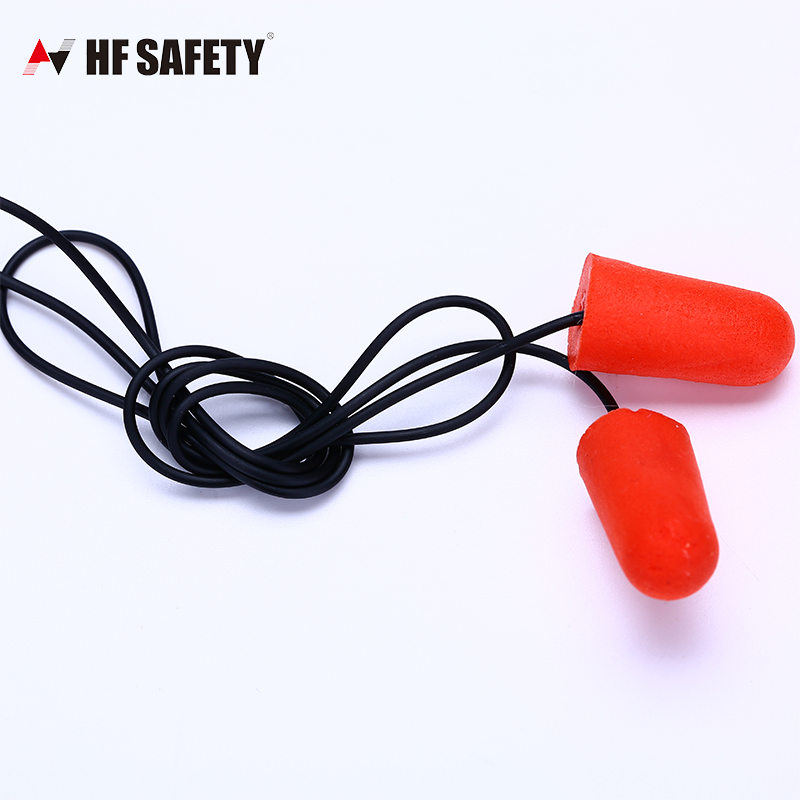 Factory direct precision PU foam earplugs Soundproof noise reduction tape elastic spongy earplugs