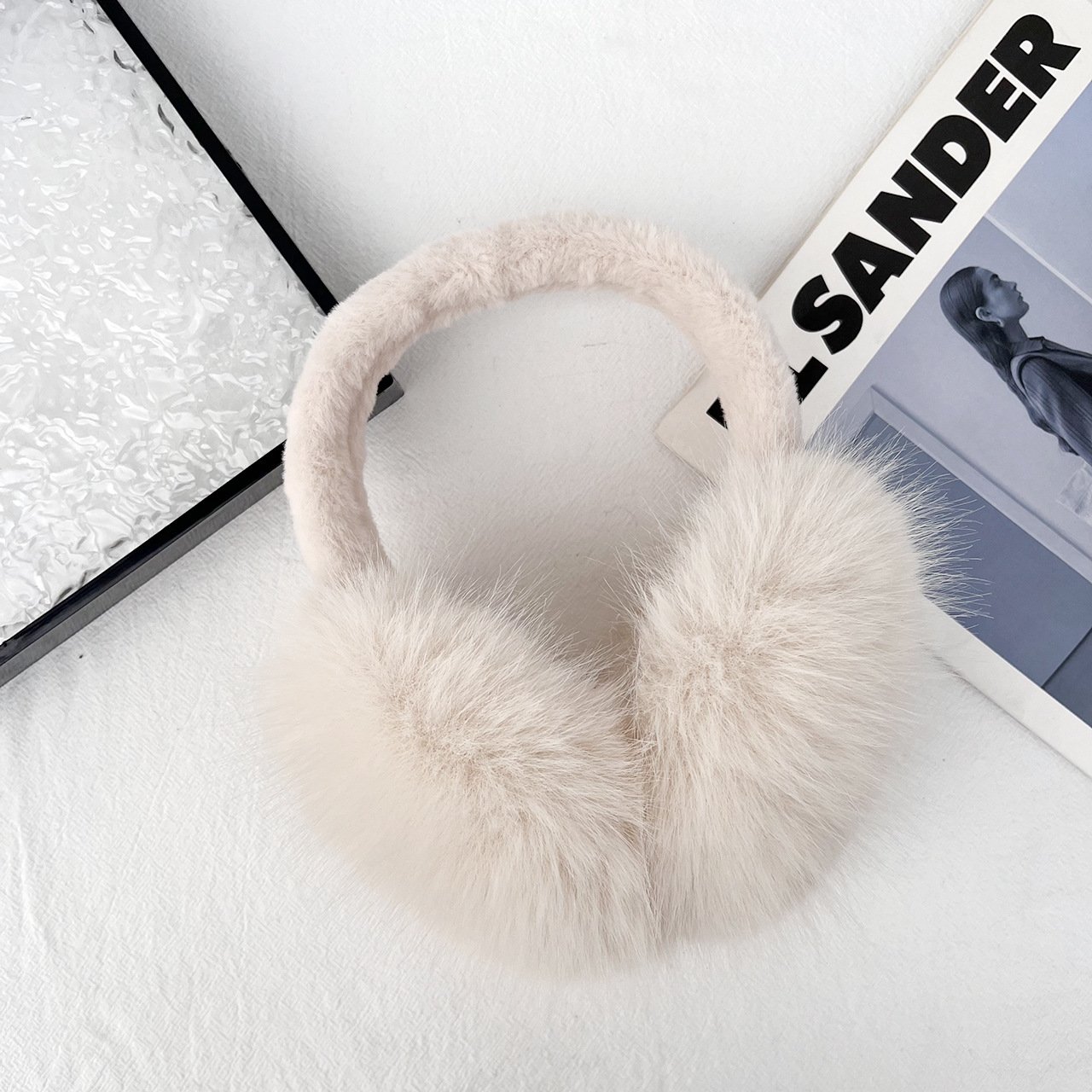 Custom Fashionable Faux Fur Ear Warmer Muffs Wholesale High Quality For Cold Winter Outdoor Use