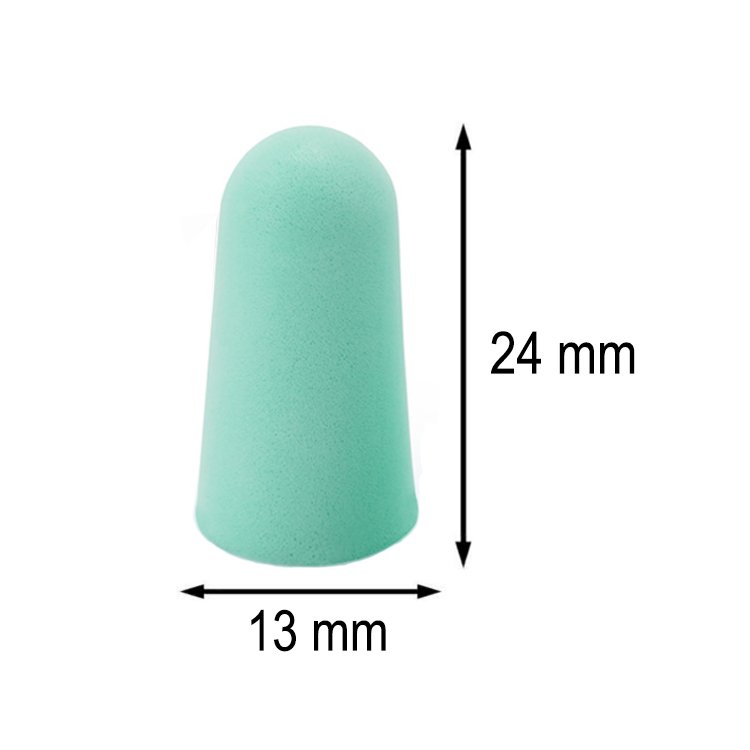 Travel Sleep Noise Prevention Soft Foam Ear Plugs 1 Inch Outdoor Hunting Sponge Hearing Protector Noise Reduction Earplugs