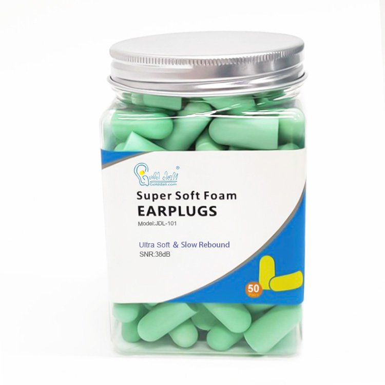 Travel Sleep Noise Prevention Soft Foam Ear Plugs 1 Inch Outdoor Hunting Sponge Hearing Protector Noise Reduction Earplugs