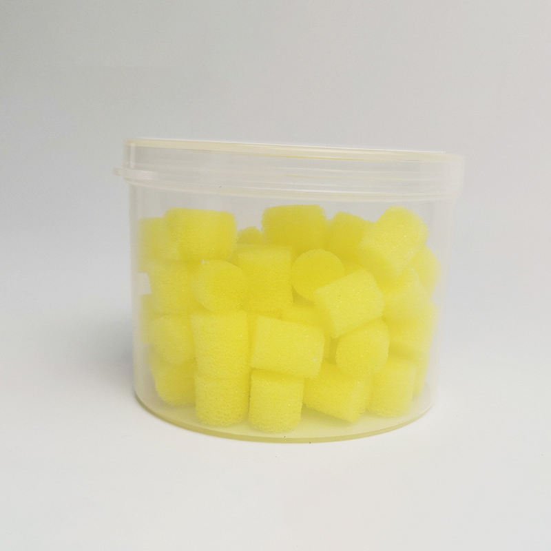 OEM/ODM Safety Yellow Cylindrical Pu Foam Earplug Acoustic Hearing Protection Ear Plug With Round Case