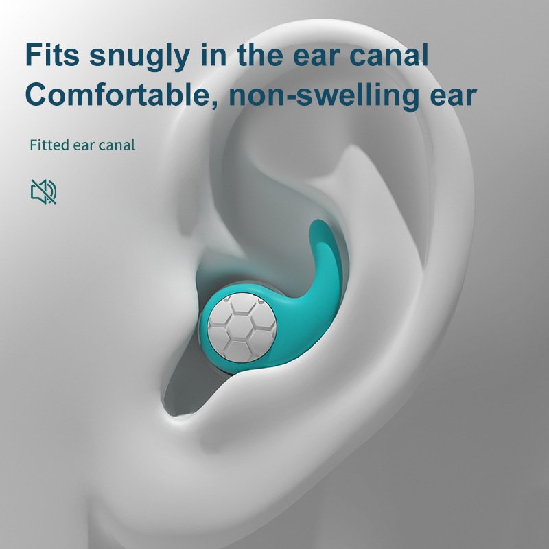 High Quality Custom Logo Silicone Ear Plugs Noise Cancelling Swimming Safety Earplugs Hearing Protection Accessories Wholesale