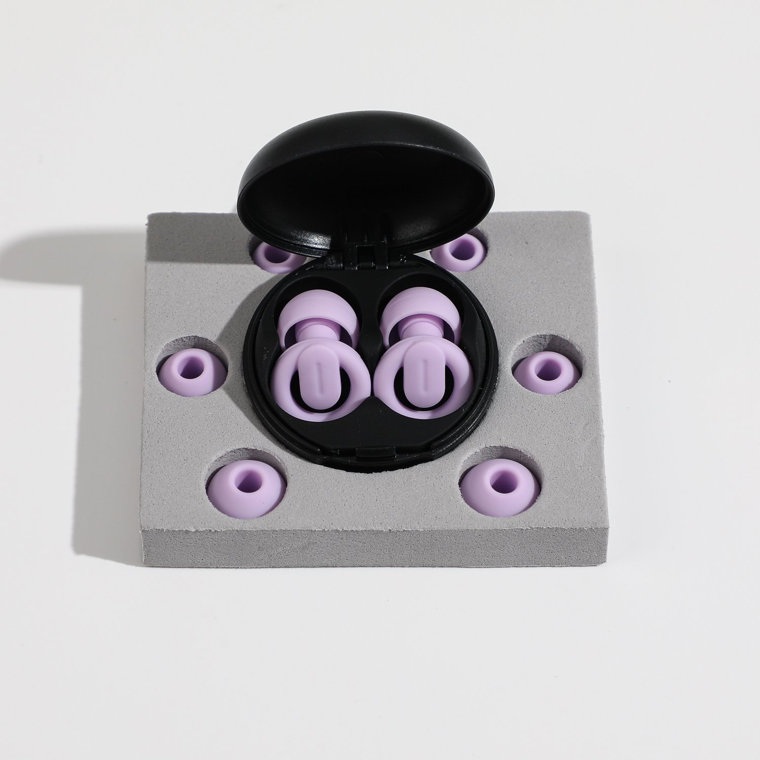 Custom logo Sleeping Ear Plugs Shooting Ear Protection Noise Reducing Soundproof Silicone Ear Plugs for sleep