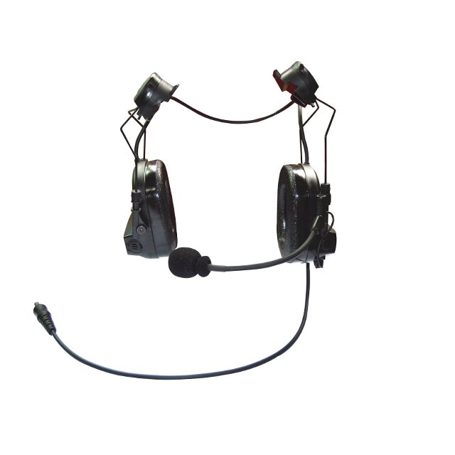 Tactical Headset with ARC Rail Adapter Hearing Protection Helmet Version E-LynX Handheld Dismounted SDR Solution