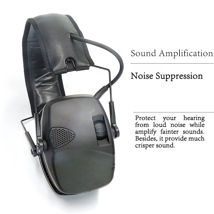 Hearing Protection Impact Sport Sound Amplification Electronic Hunting Earmuff