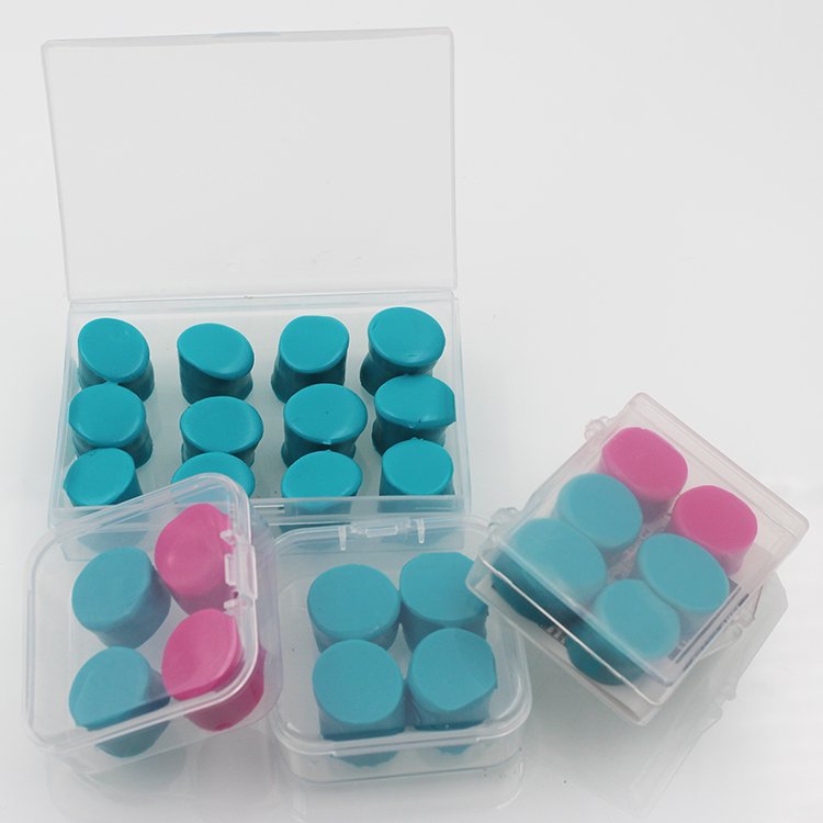 Professional Manufacturer Auditive Protection Water and Noise Silicone Ear Plugs Sound Blocking Up To 32 DB Study earplugs