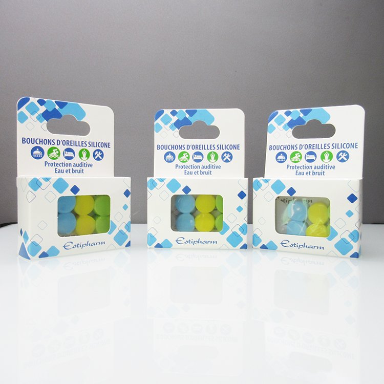 Professional Manufacturer Auditive Protection Water and Noise Silicone Ear Plugs Sound Blocking Up To 32 DB Study earplugs