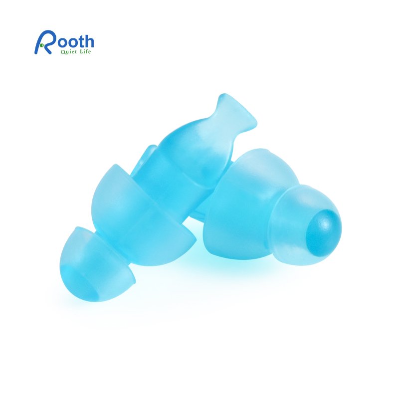 Rooth Soft Noise Canceling Earplugs for Sleeping TPE Earplug Comfortable High quality Sleeping Ear plugs for 28dB