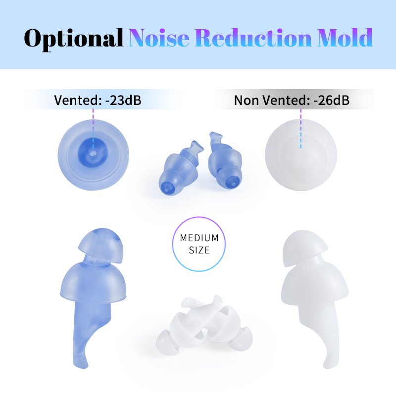 New Arrival High Fidelity Earplugs Hearing Protection for Children Ear Plug Noise Cancelling Silicone Earplugs with Filter Sleep