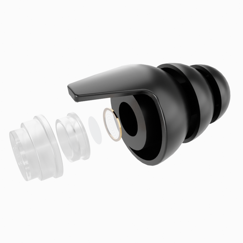 New Arrival High Fidelity EarPlugs Silicone for Personal Protective EarPlugs Noise Cancelling Silicone Earplugs with Filter