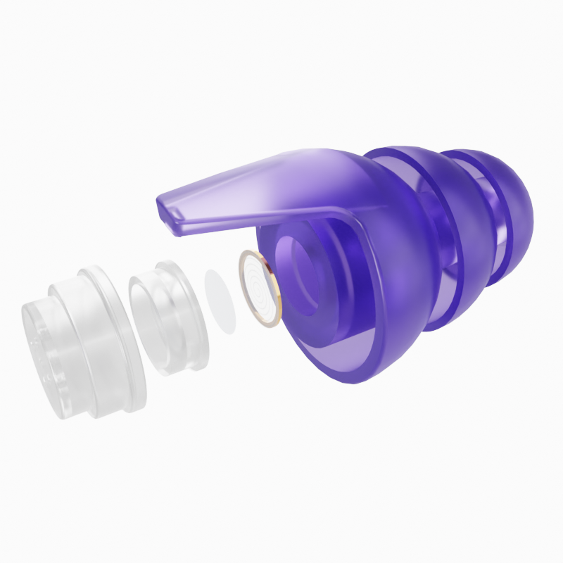 New Arrival High Fidelity EarPlugs Silicone for Personal Protective EarPlugs Noise Cancelling Silicone Earplugs with Filter