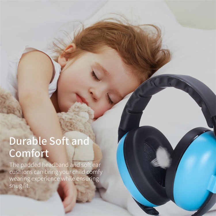 Safety Hearing Protection Baby Earmuffs kids Hearing Protection Soundproof Foldable headset noise cancelling for Sleeping Study