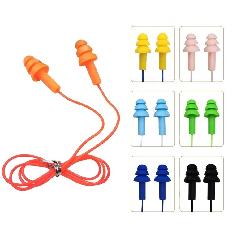 ANT5PPE Safety Ear Defenders for Hearing Protection silicone earplugs waterproof