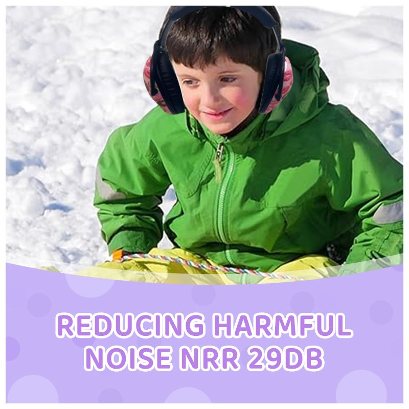Safety Hearing Protection Ear Muffs Protection Baby Earmuffs Headband Soundproof Children For Kids Babies