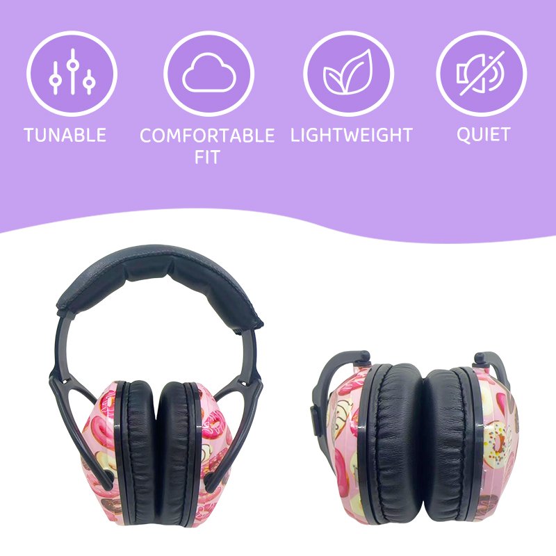 Safety Hearing Protection Ear Muffs Protection Baby Earmuffs Headband Soundproof Children For Kids Babies