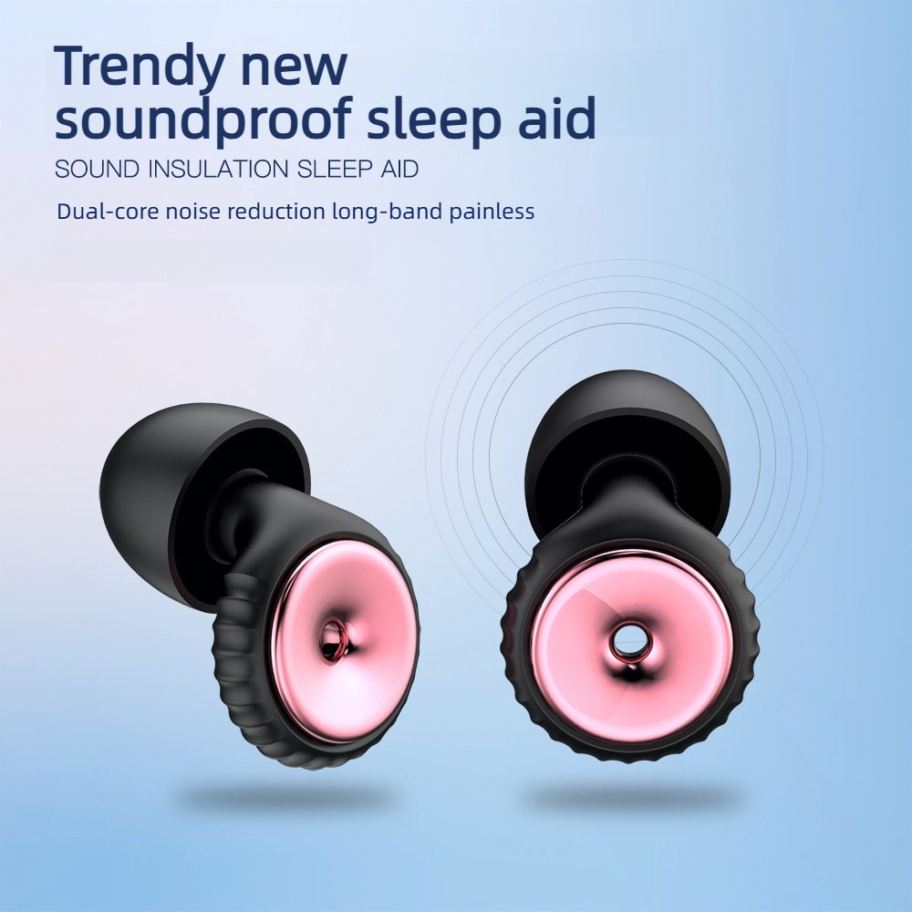 Reusable Ear Plugs for Noise Cancelling Hearing Protection Earplugs for Sleep Silicone Earplugs for Sleeping Noise Cancelling