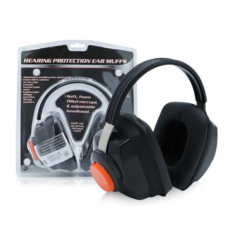 Double Layer Noise Reduction Work Anti-Snore Protective Earmuffs Soundproof Headband for Study and Work Hearing Protection