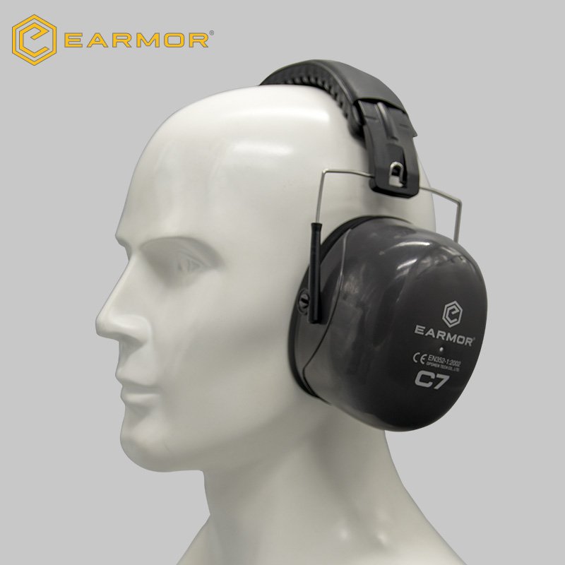 maxdenfense EARMUFFS C7A NRR32 NEW ARRIVALS OF EARMOR IN HEARING PROTECTION - Maxdefense Anti- Noise earmuffs