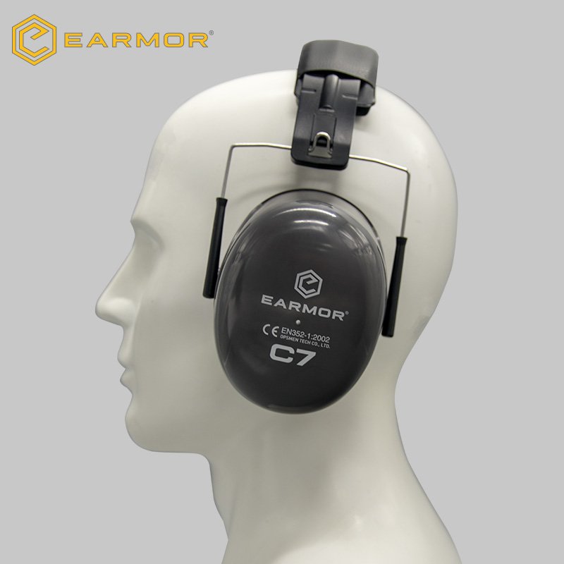 maxdenfense EARMUFFS C7A NRR32 NEW ARRIVALS OF EARMOR IN HEARING PROTECTION - Maxdefense Anti- Noise earmuffs