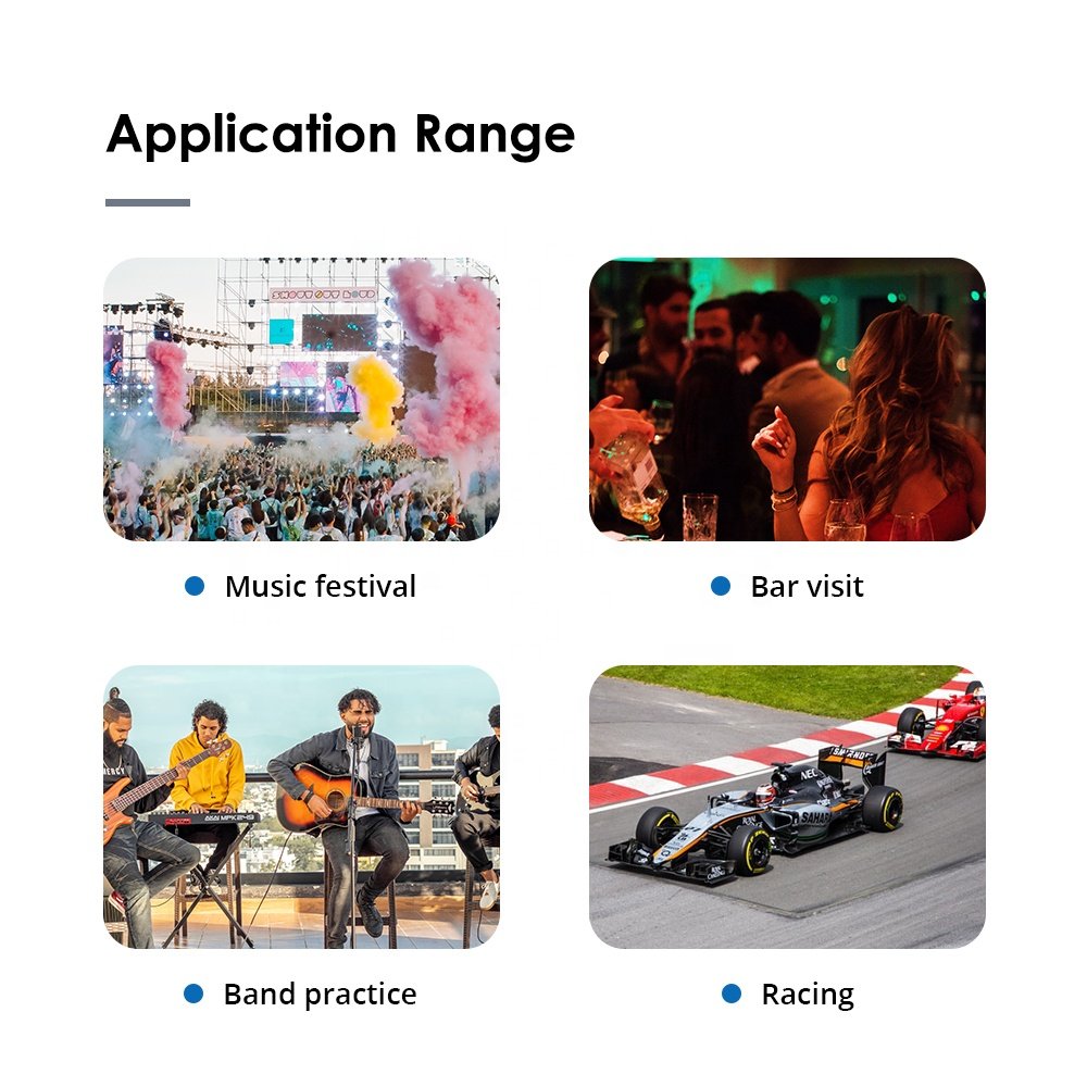 best earplugs Customized color and logo concert earplug with filter Ear plugs hearing protection noise reduction