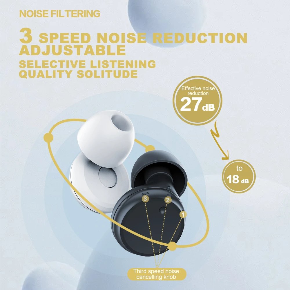 Hot Sale Wholesale Silicone Anti Noise Ear Plug Silicone Ear Plugs For Sleeping Ear Plugs Wholesale With Minimum Order Quantity