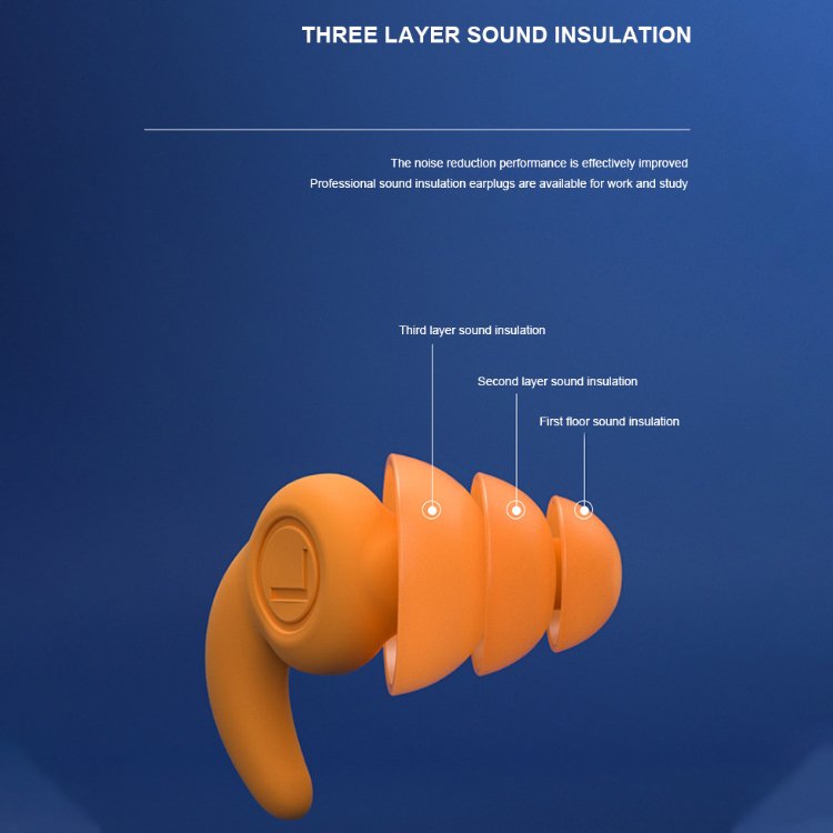 Custom LOGO Earplugs Reusable Swimming Musician Safety Soft Cancelling Noise Reduction Sleeping Silicone Ear plugs