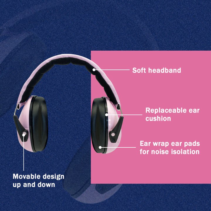 Noise Reduction Soundproof Hearing Protection kids Earmuffs for Children Have Sensory Issues