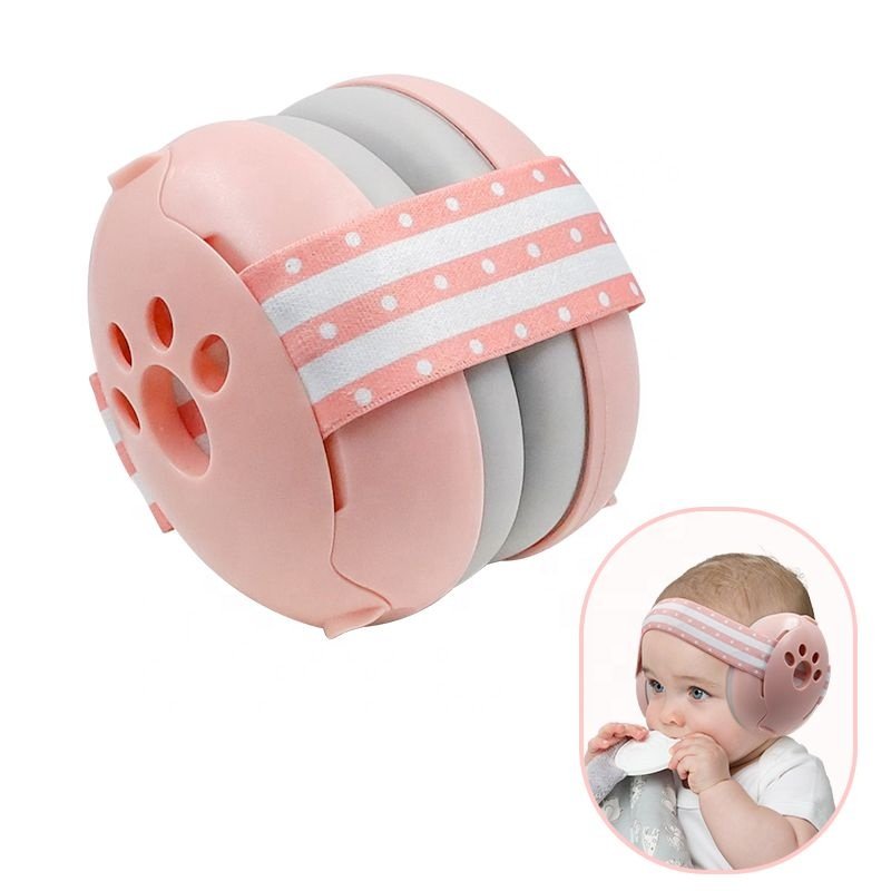 Skin-friendly Thickened PU leather Ear Pads Sweat Stain Resistant Comfort Wearing Baby Noise Protection Earmuffs For Boy Girls
