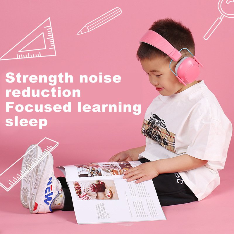 Kids Noise Cancelling Headphones SNR26dB for Noise Reduction 3-16 Years Hearing Protection Ear Muffs