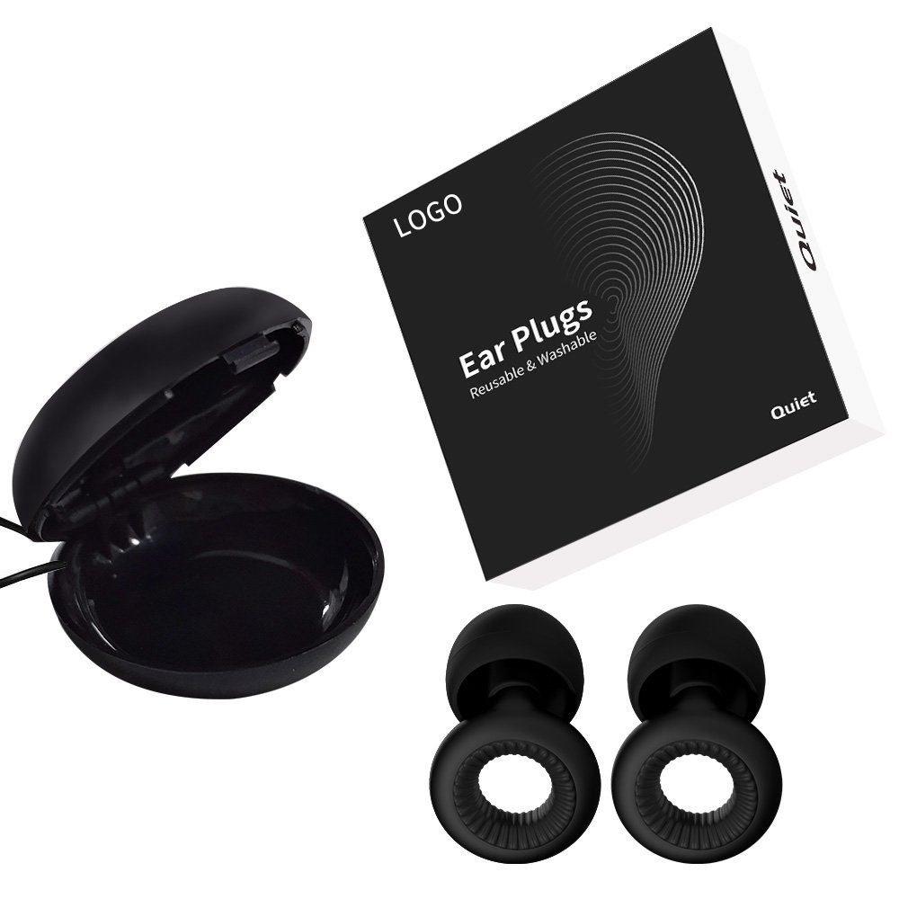 2024Hot Sale Flight Noise Canceling Silicone Earplugs Hi-Fi Earplugs Hearing Protection Sleep Swimming Concerts Learning