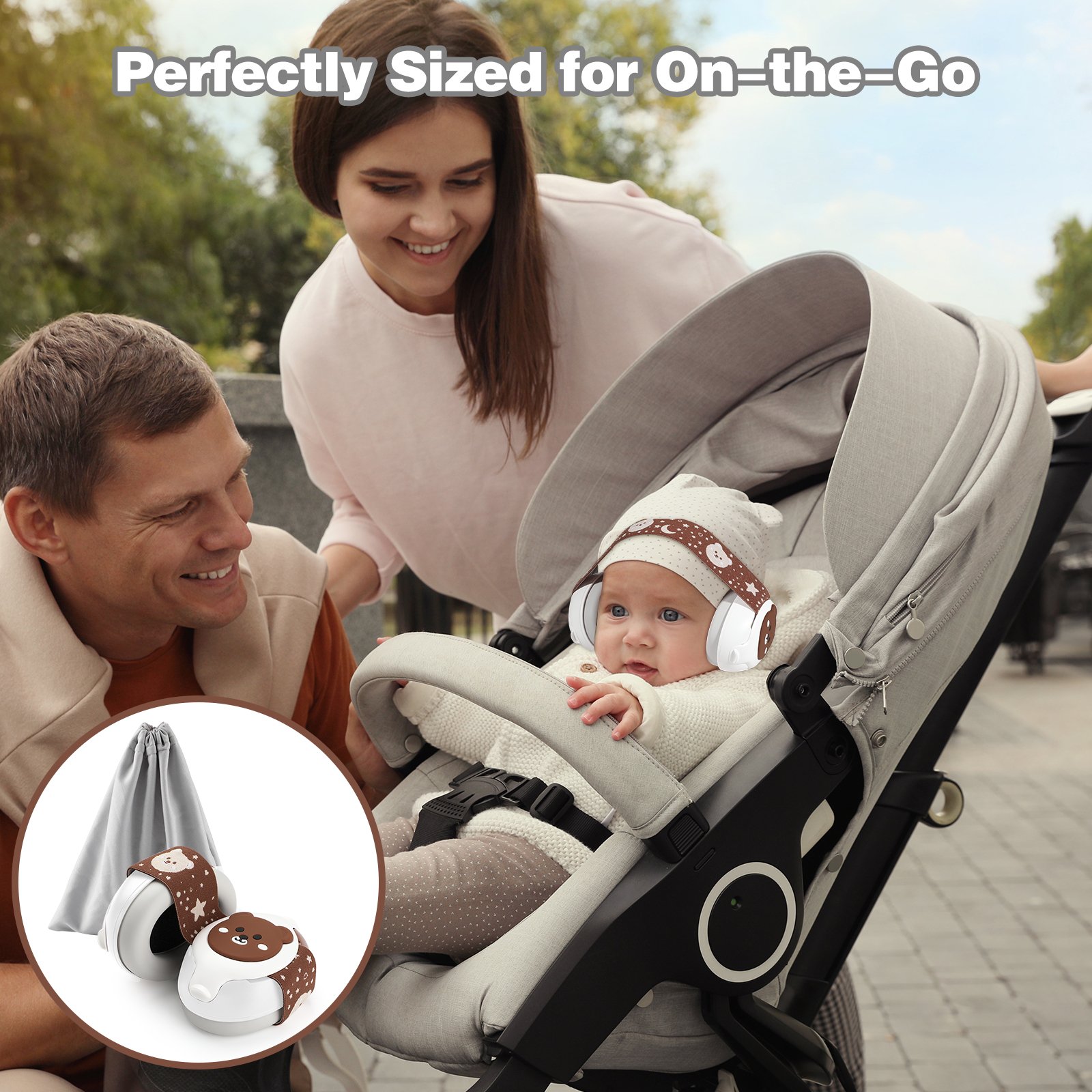Baby Ear Muffs Noise Protection Ear Protection Hearing Ear Defenders Baby Products Safety Earmuffs